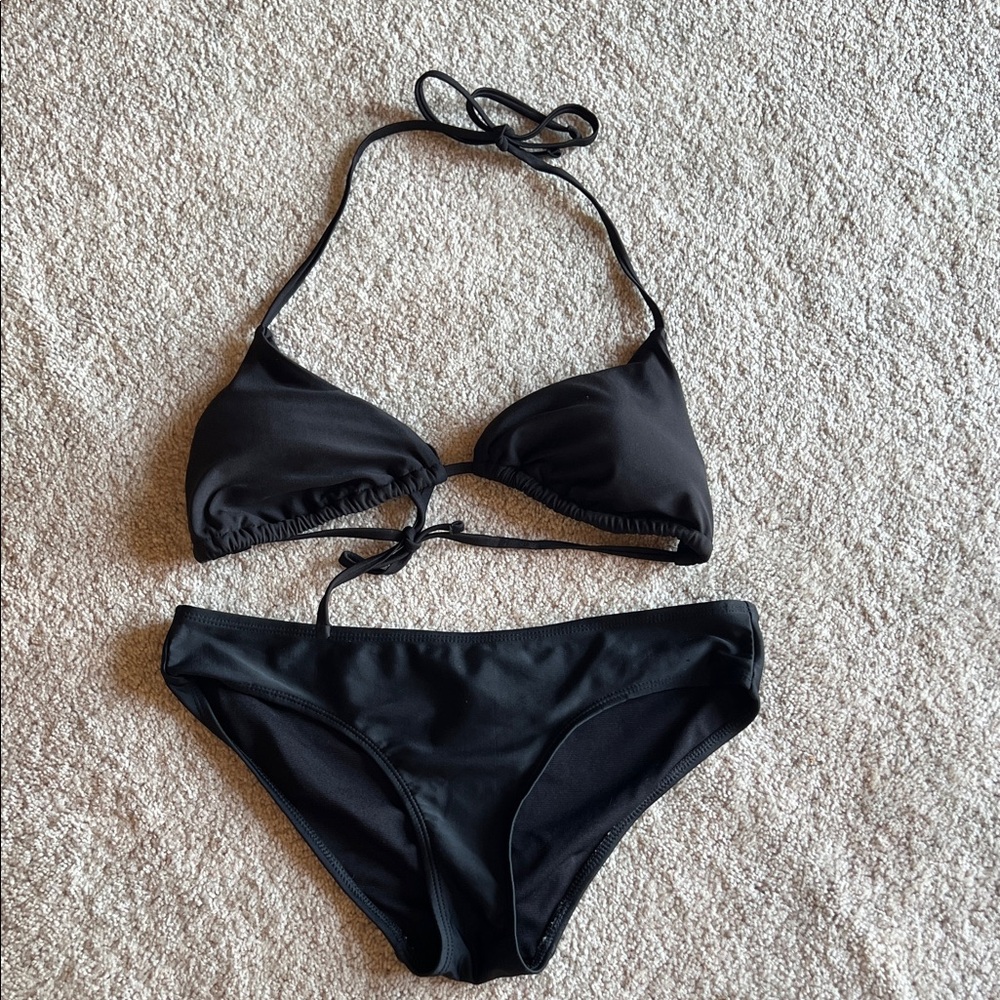 Classic Black Bikini Set
